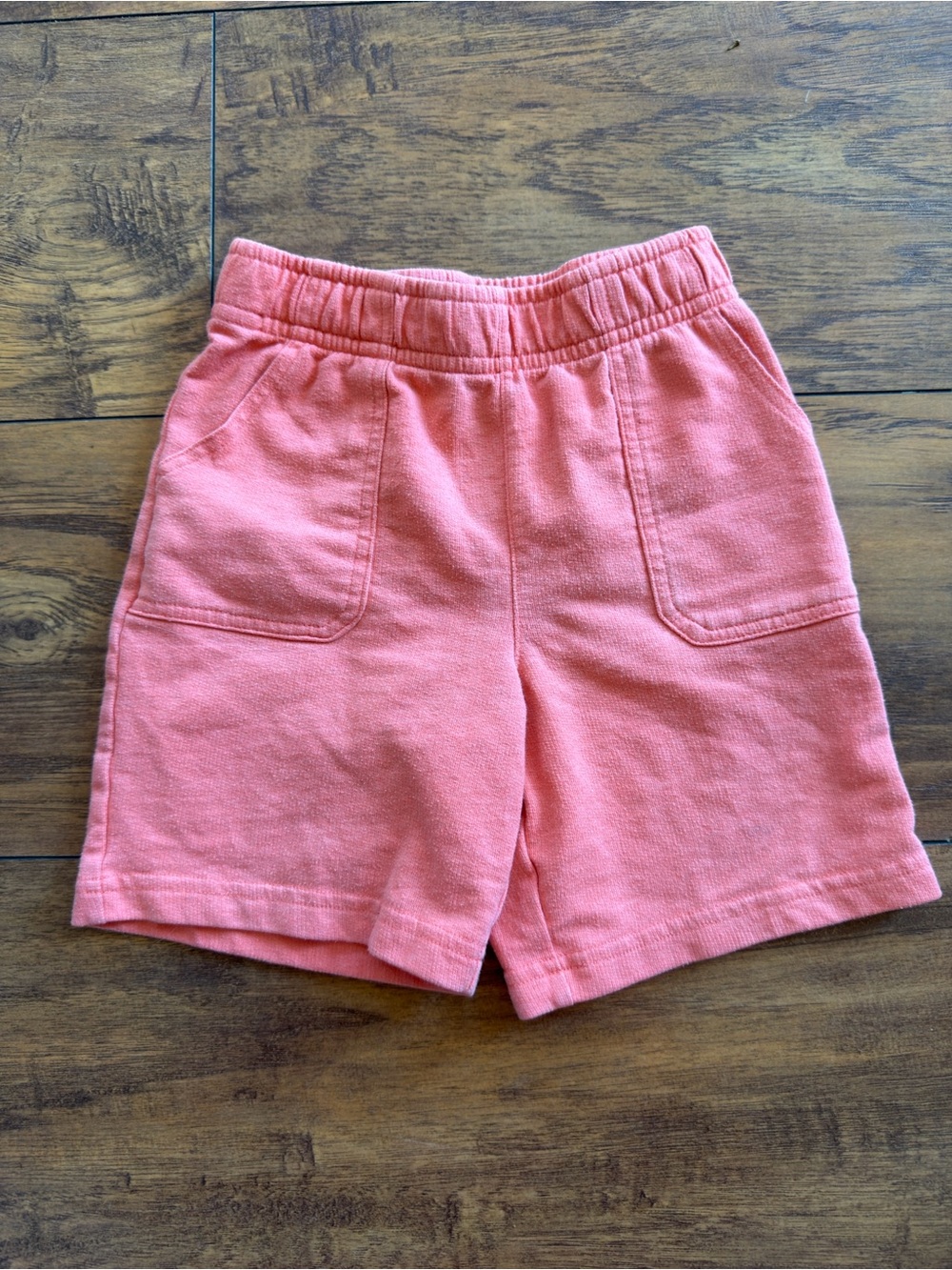 OshKosh B'gosh Coral Pink Knit Elastic Waist Shorts